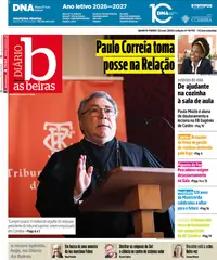 Capa do Diário As Beiras