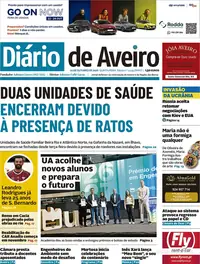 Capa do Diário de Aveiro