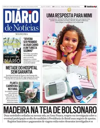 Capa do Diário de Notícias da Madeira