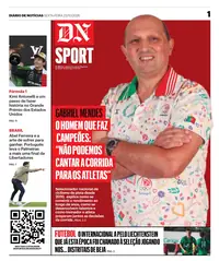 Capa do DN Sport de sexta-feira, 23 de outubro de 2026