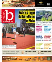 Capa do Diário As Beiras de sábado, 24 de outubro de 2026