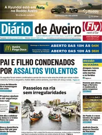 Capa do Diário de Aveiro