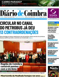 Capa do Diário de Coimbra