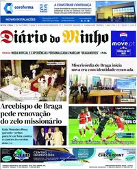 Capa do Diário do Minho