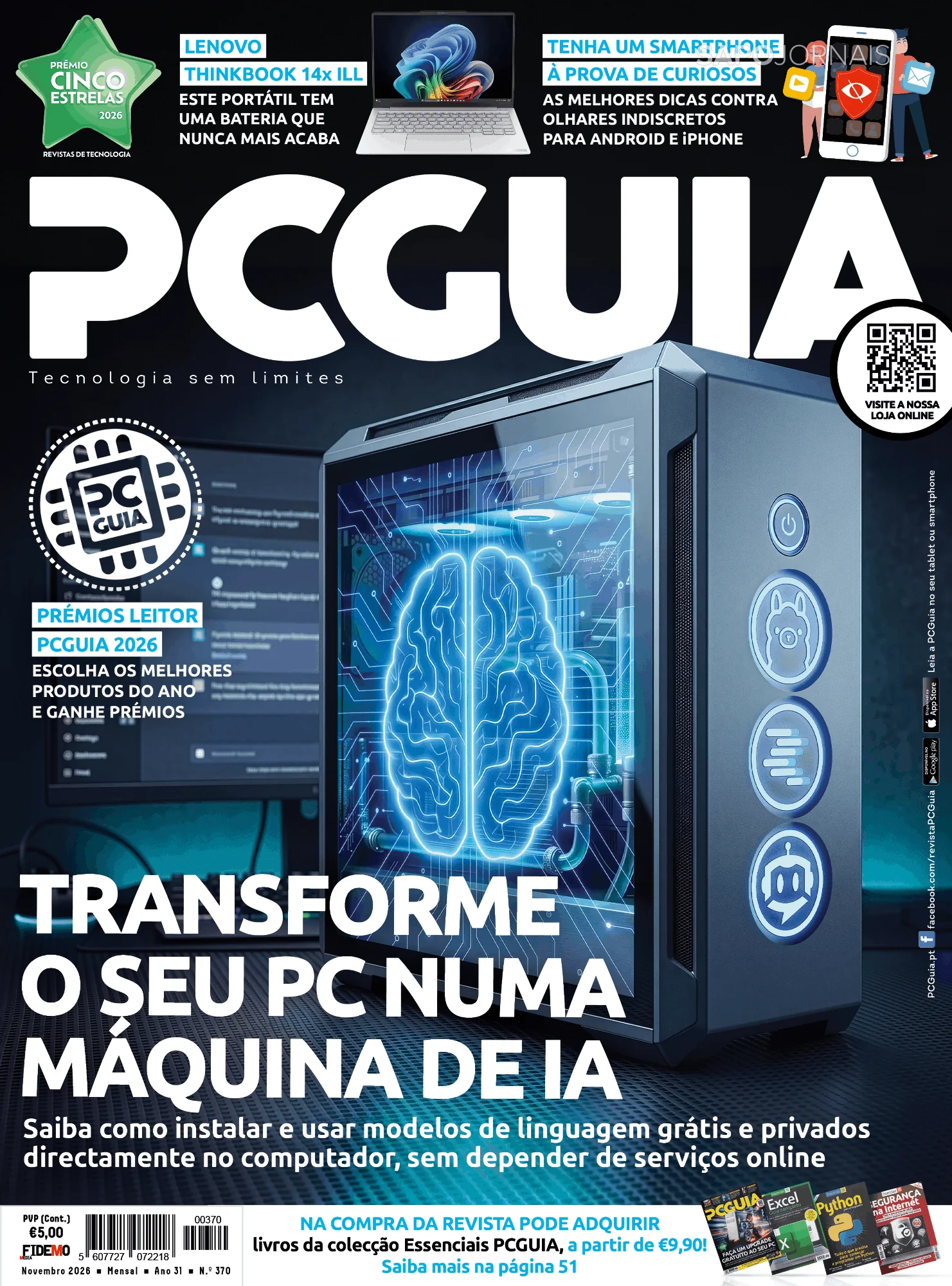 Capa do PC Guia de sábado, 24 de outubro de 2026