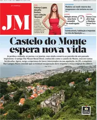 Capa do Jornal da Madeira de domingo, 25 de outubro de 2026